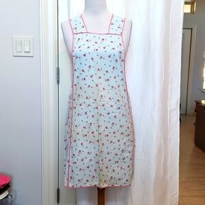 Vintage Floral Handmade Smock Apron